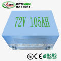 72V 105ah LiFePO4 Battery for Pure Electric Vehicle